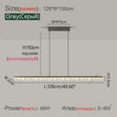 Axyaa One LED Chandelier: Stylish Gallery Exhibition Hall Decor Lighting