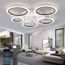 Axyaa Low Noise Ceiling Fan Chandelier for Home Decoration