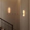 Axyaa Marble Wall Lights: Luxury Modern LED Sconce for Living Room & Bedroom Decor