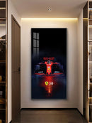 Axyaa Racing LED Wall Lamp for Modern Wall Decor