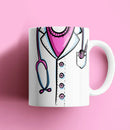 Axyaa Doctor Stethoscope Mug 11oz Ceramic Coffee Nurse Gift Birthday Mug
