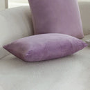 Axyaa Soft Pink Velvet Cushion Cover - Simple Home Decor