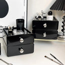 Axyaa Desktop Cosmetic Storage Organizer Cabinet with Multiple Layers