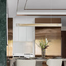 Axyaa Glass Pendant Light: Modern Minimalist Art Shadow Design