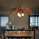 Axyaa Bronze Coconut Tree Pendant Lamp for Home and Hospitality Spaces