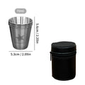 Axyaa Stainless Steel Outdoor Travel Cups Set