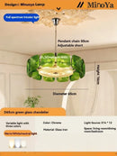 Axyaa Mid-century Murano Glass Chandelier: Artistic Retro Dimmable Pendant Light