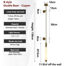 Axyaa Modern Luxury Marble LED Wall Lights Stainless Steel Sconces