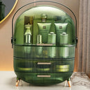 Axyaa Makeup Organizer Drawers with Lid for Vanity Display Case