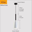 Axyaa Nordic Style Minimalist Single & Triple Head Chandelier for Home, Restaurant, and Bar