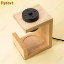 Axyaa Nordic Wood Aromatherapy Candle Lamp LED Desk Lamp