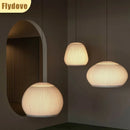 Axyaa White Woven Pendant Light: Modern Minimalist Lighting for Restaurant, Tea Room, Living Room