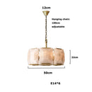 Axyaa Vintage Crystal Chandelier Lighting for Living Room