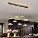 Axyaa Modern LED Chandelier Pendant Ceiling Lamp for Indoor Dining Room Lighting