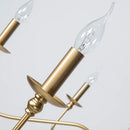 Axyaa Modern Luxe Iron Chandelier for Living, Kitchen, Dining, Bedroom & Study Rooms