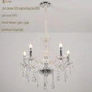 Axyaa Gold Crystal Chandelier: Vintage Industrial Style for Living & Dining Room