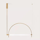 Axyaa Minimalist Horizontal Chandelier Pendant Light for Home Office Kitchen Bedroom