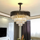 Axyaa Nordic Luxury Crystal LED Chandelier for Highend Living Room and Bedroom