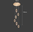 Axyaa Modern LED Ceiling Lamp Chandelier for Indoor Decor and Lighting