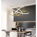 Axyaa Modern Branch Chandelier - High-end Minimalist Lighting for Living Room, Study, and Bedroom