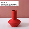 Axyaa Minimalist Ceramic Vase for Flowers and Desk Decoration