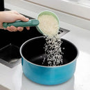 Axyaa Multifunction Plastic Rice Scoop Sealing Clip Measuring Spoon Kitchen Utensils