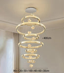 Axyaa Crystal Chandelier Collection: Living Room & Staircase Lighting Fixtures