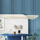 Axyaa Crystal Chandelier, Luxury Living Room Pendant Light