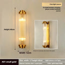 Axyaa Crystal Wall Sconce - Elegant Home Decor Lighting Solution