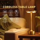 Axyaa Wireless LED Touch Sensor Table Lamp - Rechargeable Night Light for Home Decor