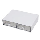 Axyaa Acrylic Pen Holder & Desk Organizer with Drawers - Transparent Makeup Storage Box