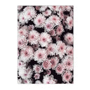 Pink Flower Eiffel Tower Poster | Axyaa Architecture Art Print Canvas Painting