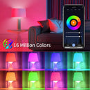 Axyaa Smart WiFi LED Bulbs 12W-18W E27 Alexa Google Home Voice Control Colorful Lighting