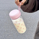 Axyaa Bow Water Bottle With Straw 400/600ml Tumbler - BPA Free