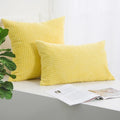 Axyaa Corduroy Striped Cushion Cover for Home Decor