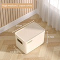 Axyaa Wardrobe Closet Organizer Plastic Storage Boxes for Bedroom Makeup Doll Accessories