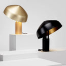 Axyaa Nordic Gold Mushroom Desk Lamp: Modern Luxury Design for Living Room, Bedroom, Hotel
