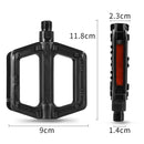 Axyaa MTB Bike Ultralight Flat Pedals with Sturdy Steel Axle - Standard Size