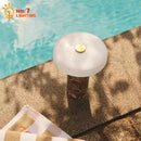Axyaa Marble LED Desk Lamp Touch Switch Living Room Bedroom Study Cafe