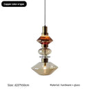 Axyaa Glass Bubble LED Pendant Lamps for Kitchen Dining Bedroom Designer Installation