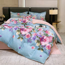 Axyaa Cotton Flower 4-Piece Bedding Set - Thickened & Large Printing
