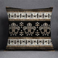 Axyaa Black Gold Plant Design Pillowcase for Elegant Home Decor