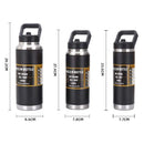 Axyaa Stainless Steel Thermal Bottle Vacuum Flask Tumbler with Straw - Ideal for Outdoor Activities