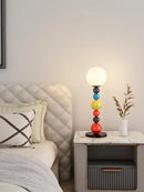 Art Deco Gourd Floor Lamp by Axyaa: Modern Stand Light for Living Room, Bedroom & Restaurant