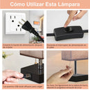 Axyaa LED Desk Lamp with Dual USB Ports and Pull Chain Table Lamp