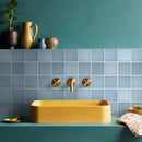 Axyaa 3D Tile Stickers, Waterproof Self-Adhesive Backsplash for Kitchen & Bathroom