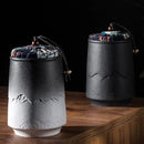 Axyaa Ceramic Tea Caddies Vintage Teas Hermetic Pot Sugar Coffee Tea Storage Jar