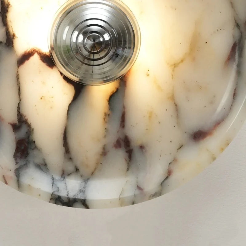 Axyaa Marble LED Wall Lights: Modern Minimalist Bedroom Kitchen Decor