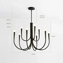 Axyaa Modern French Classic Design Branch Chandeliers Pendant Lamp for Living Dining Bedroom