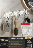 Axyaa Wall Rack Hooks for Bathroom & Kitchen - Folding Robe Towel Holder